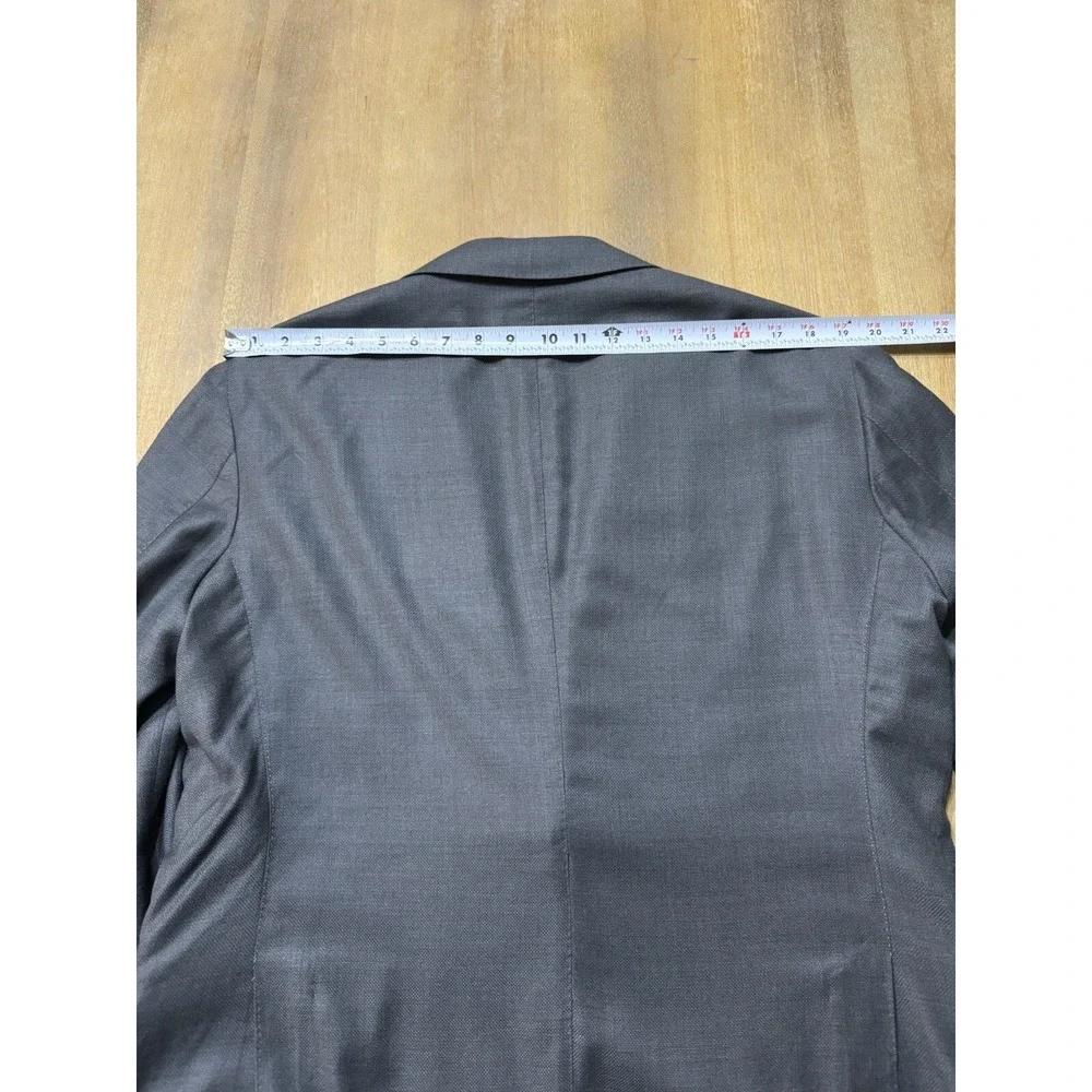 Eleventy Platinum Zegna 44R Blazer Australian Wool Hand Stitch Half‎ Lined